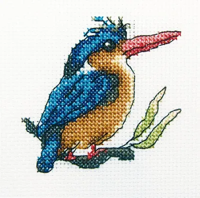 Zdjęcie produktu dla Zestaw do haftu krzyżykowego "Halcyon" h224, schemat, 10x10 cm
