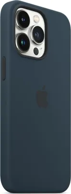 Zdjęcie produktu dla Apple Silicone Backcover MagSafe dla Apple iPhone 13 Pro Max - Abyss Blue