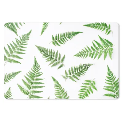 Produktbild von MuchoWow® Schreibtischunterlage Tropisch - Farn - Grün 60x40 cm - XXL Mauspad - Großes Mauspad