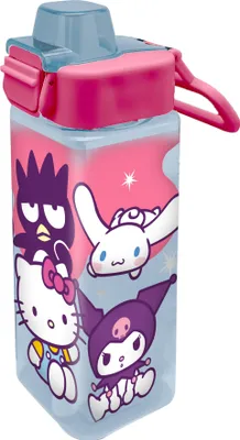 Produktbild von Butelka na wodę KIDS LICENSING 500ml Hello Kitty i Przyjaciele - Ekologiczna Czerwona