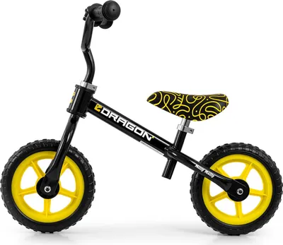 Zdjęcie produktu dla Milly Mally Rowerek Biegowy Dragon Black