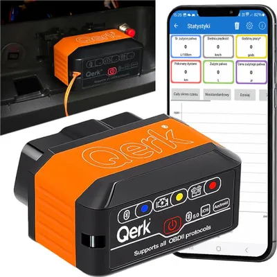 Obrázok produktu pre DIAGNOSTICKÝ INTERFACE Qerk KW905 OBD2 ELM327 BLUETOOTH 5.0 TESTER POLISH