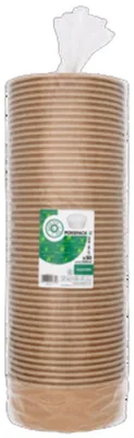 Imagen del producto de Contenedores de plástico para ensaladas y alimentos, 1.3 litros, paquete de 50 unidades.