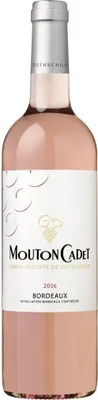 Produktbild von Mouton Cadet Le Rose Bordeaux AOC fruchtig frische Aromen von Himbeeren 750ml