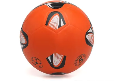Image de Ballon de foot multicolore en caoutchouc Ø 23 cm
