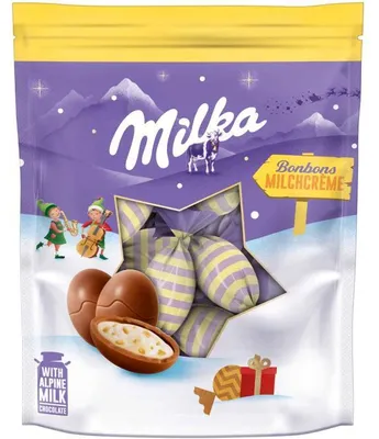 Produktbild von Milka Bonbons Milchcrème 86g