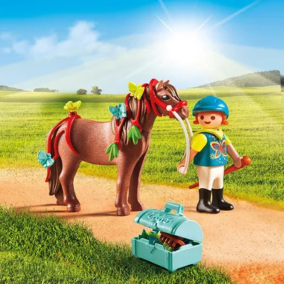 Produktbild von PLAYMOBIL 6971 Country - Schmück Pony Schmetterling