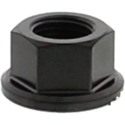 Produktbild von V4A JMP M10x1 schwarze Edelstahl Kronenmontageschrauben