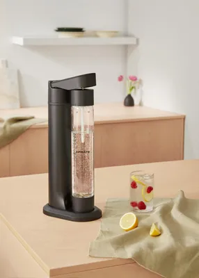 Produktbild von CREATE Sodamaker Studio, Polyethylenterephthalat, Schwarz, 124,5 mm, 200 mm, 430 mm, 1 l