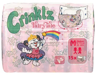 Zdjęcie produktu dla CRINKLZ Fairy Tale Windeln M 15St PZN 18046511