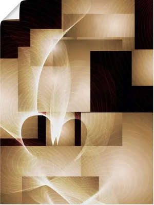 Produktbild von ARTland Poster Herzstruktur Größe: 45x60 cm
