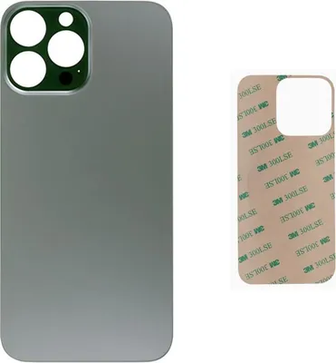 Produktbild von OEM iPhone 13 Pro Max Akkudeckel Backcover Rückseite Glas Grün