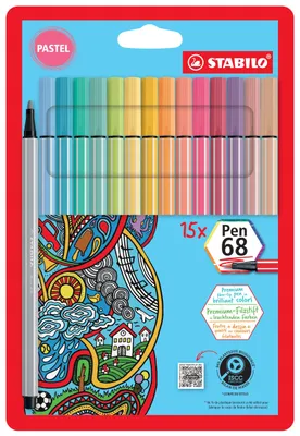 Produktbild von STABILO - Premium-Filzstift - Pen 68