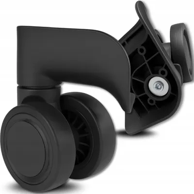 Immagine prodotto di Omna | Ruote per valigie da viaggio - 54 mm - Nero - Silenziose - Resistenti - Montaggio semplice