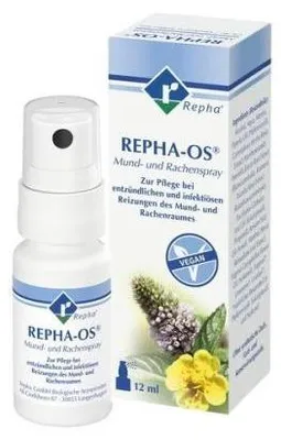 Zdjęcie produktu dla Repha-OS spray do jamy ustnej i gardła 12 ml
