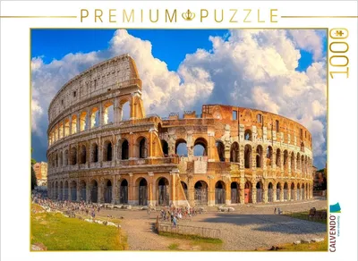 Produktbild von CALVENDO Puzzle Kolosseum, Rom | 1000 Teile Lege-Größe 64x48cm Foto-Puzzle für glückliche Stunden