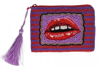 Produktbild von Gift Company Kosmetiktasche Elodie Lippen Rot (12x8cm)