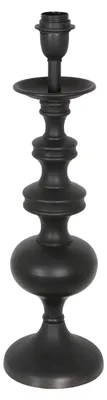 Obrázok produktu pre Anne Lighting - stolná lampa - Lyons - čierna - drevo - Ø 16cm - E27 - 3467ZW