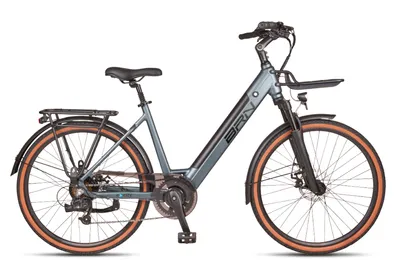 Immagine prodotto di Bicicletta elettrica da città BRN E-CITY LC 26" da donna - borse da bici in omaggio