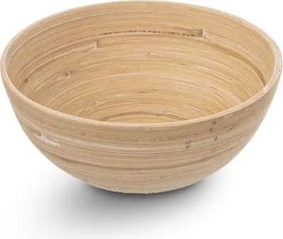 Produktbild von Bambusschale Holzschale für Obst und Snacks 14 cm