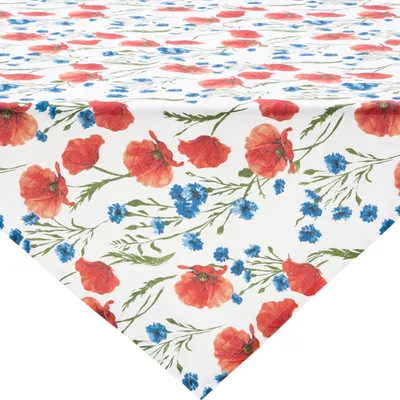 Produktbild von REDBEST Mitteldecke Mohnblume 100x100 cm