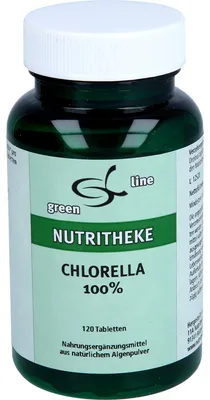 Obrázek produktu pro Green Line Nutritheke Chlorella 100 % tablety, 120 tablet