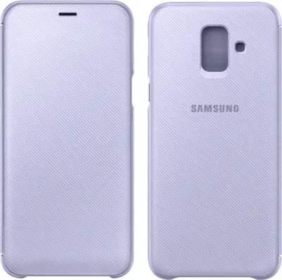 Zdjęcie produktu dla Samsung EF-WA605, Z klapką, Samsung, Galaxy A6+, 15,2 cm (6"), Lawenda
