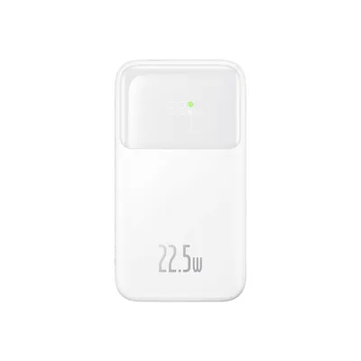 Produktbild von Baseus Comet Series 10000 mAh 22,5 W Powerbank weiß (PPMD020002)
