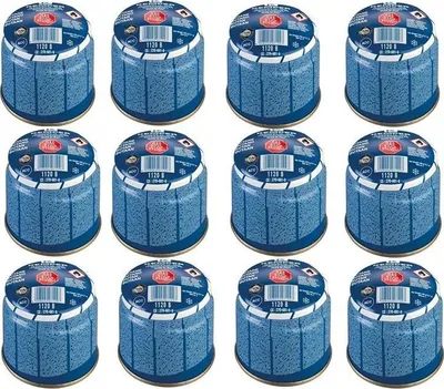 Image de Pack de 12 Cartouches de gaz 190g Perçable Butane KEMPER