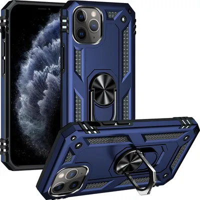 Immagine prodotto di Custodia per telefono cellulare Armor Shield per Apple iPhone 11 Pro Case Custodia per telefono cellulare ultra ibrida, blu