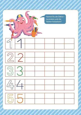 Produktbild von 1, 2, 3 - Zahlenspaß für die Vorschule