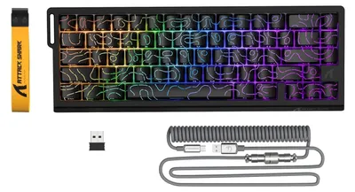 Productafbeelding van Gaming Toetsenbord Draadloos - Hall Effect Magnetische Schakelaars - 32,5 x 11,8 x 4 cm