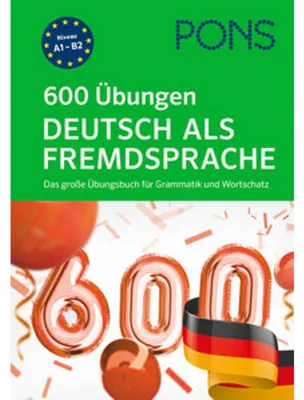 Produktbild von PONS 600 Übungen Deutsch als Fremdsprache