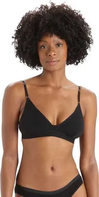 Produktbild von Icebreaker Merino 150 Siren Bh Schwarz XL Frau Schwarz XL