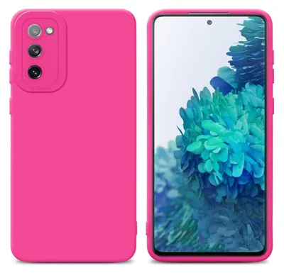 Image de Cadorabo Housse pour Samsung Galaxy S20 FE Housse de protection en rose TPU silicone Etui Case Housse pour téléphone portable