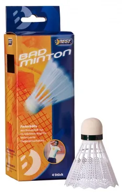 Produktbild von Best Sporting Nylon Federbälle, 4 St