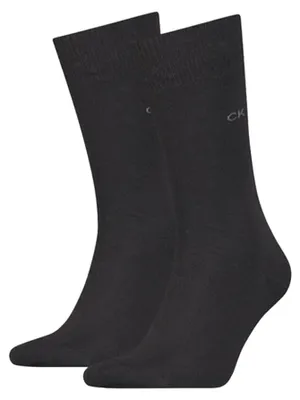 Image de Calvin Klein - Chaussettes pour homme NA689 (43 EU - 47 EU) (Noir)