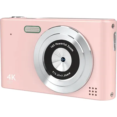 Produktbild von ZELURXX 64GB CCD Retro Kamera, Momente jederzeit festhalten, mit 16-fach Zoom, 2,4 Zoll Display, HD-Qualität, Vintage-Filter, Kinderkamera