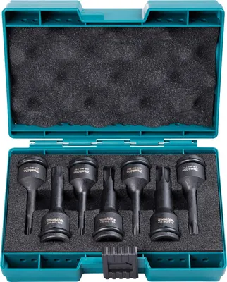 Produktbild von Makita Schlagnuss-Set IMPACT BLACK 1/2'', 7-tlg. 1/2'' - 7-tlg. - Impact Black