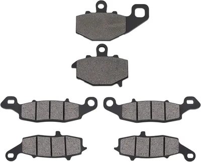 Imagen del producto de Pastillas de freno semimetálicas, de 133,5 x 37 x 8,5 mm, para eje delantero y trasero, para motocicletas
