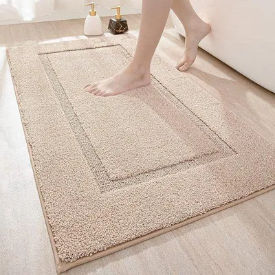 Productafbeelding van Famanu Badmat Antislip BeauMare WR - Badmat, wit, 70x120 cm