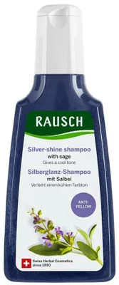 Produktbild von RAUSCH Salbei Silberglanz-Shampoo 200ml, 200 ml, Shampoo, Natürlich/Natur, Unisex, Blond, Gefärbtes Haar, Graues Haar, Blond, Grau, Silber