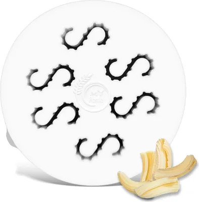 Zdjęcie produktu dla MY PASTA - Casarecce Rigati - Forma do makaronu pasująca do maszynki do makaronu Philips Pastamaker Avance