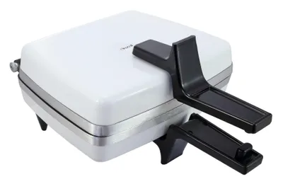 Produktbild von Dezal 301.4/5/6/7 Waffle Maker Waffeleisen, Edelstahlgehäuse, 1300 Watt, Thermostat