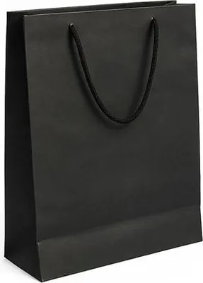 Zdjęcie produktu dla Elegancka Torba Na Prezenty 300x90x400mm Czarna