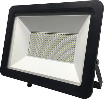 Produktbild von Ecolite Schwarzer LED-Strahler 200W Economy RLED48WL-200W