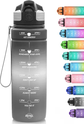 Produktbild von Trinkflasche 500 ml, Auslaufsicher, BPA-frei, Tritan, Sporttrinken für Kinder