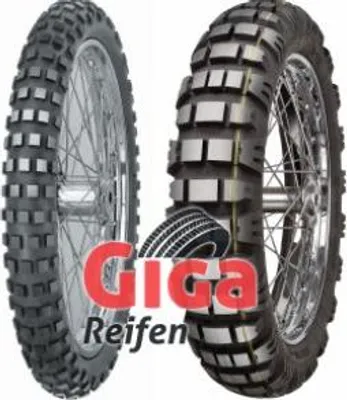 Produktbild von Mitas Motorradreifen car-tyres E-09 ( 140/80-17 TL 69R Hinterrad, M+S Kennung, Mischung Dakar, gelb )