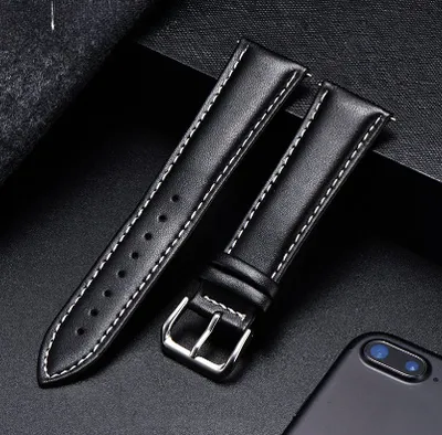 Produktbild von Lederarmband passend für Moonswatch - Armband passend für die Moonswatch Serie
