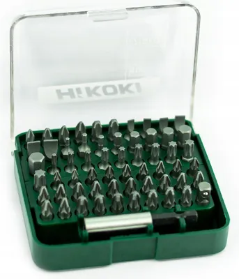Obrázek produktu pro Hikoki 715000 Sada šroubováků 61 ks